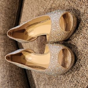 Kelly & Katie jeweled heels
